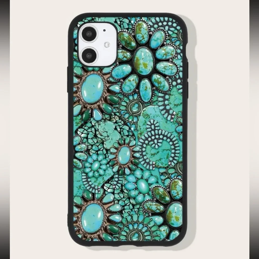 Gemstone pattern mobile phone case for iPhone 13 pro max